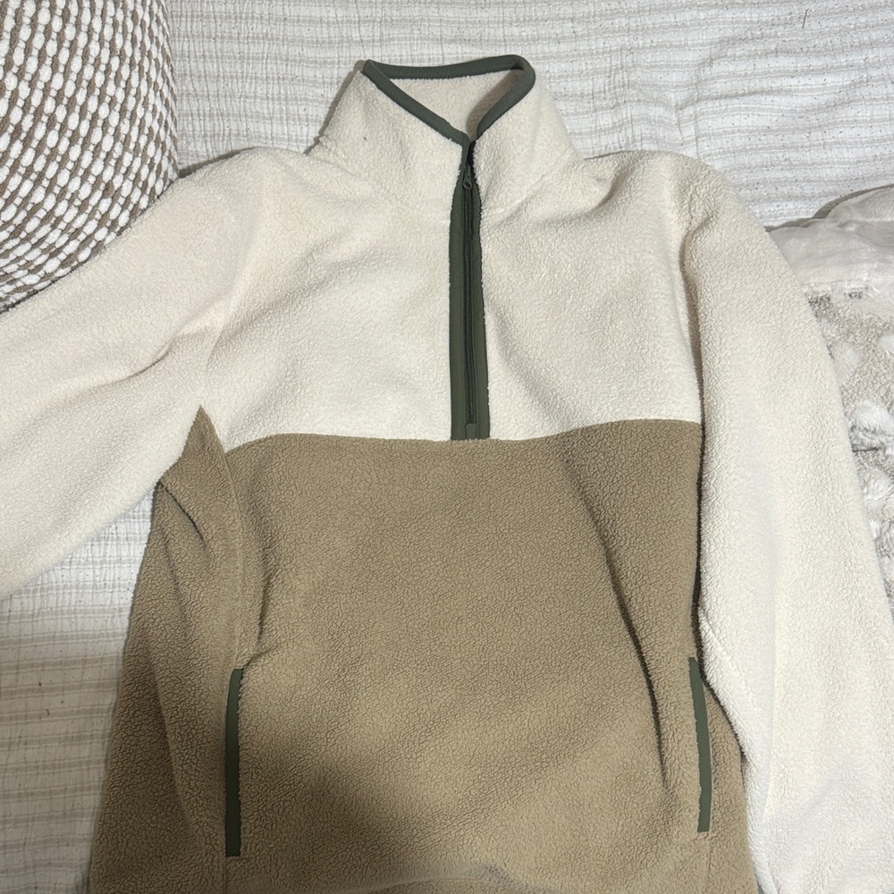 Men’s Sherpa quarter zip